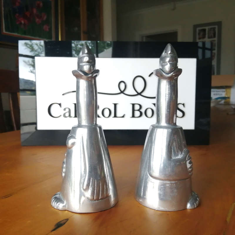 Carrol Boyes  Oil and Vinegar Set Woman Man