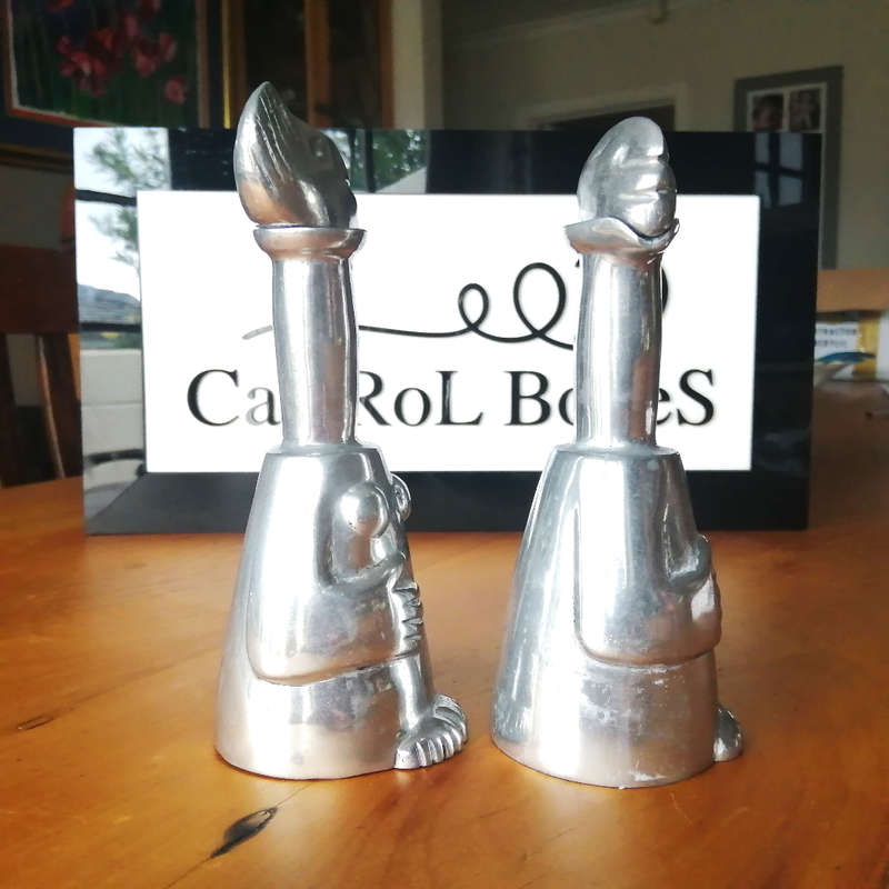 Carrol Boyes  Oil and Vinegar Set Woman Man
