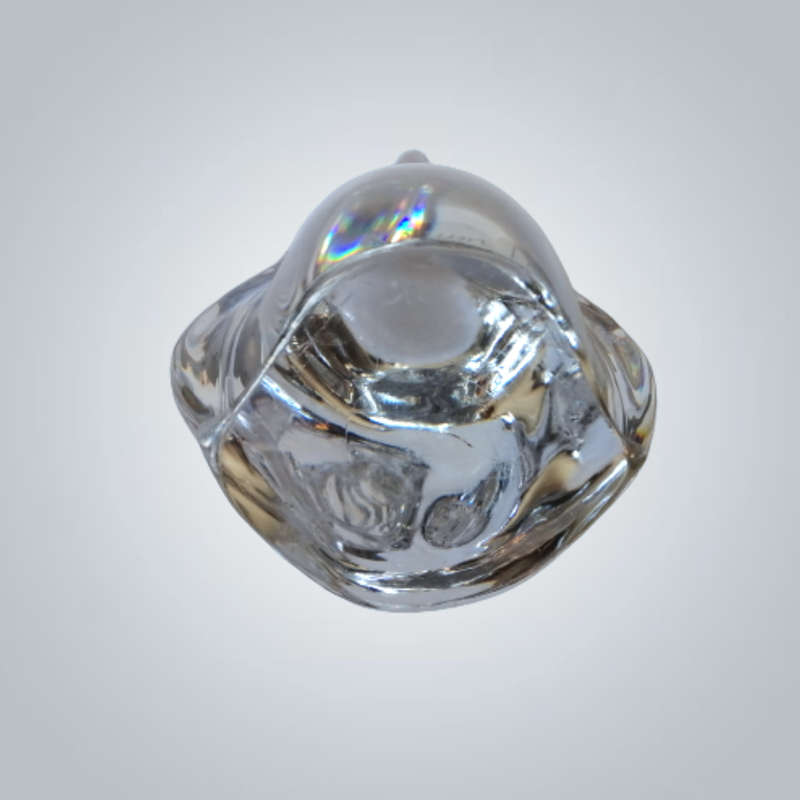 Daum France Large Heavy Crystal Owl Chouette Figurine