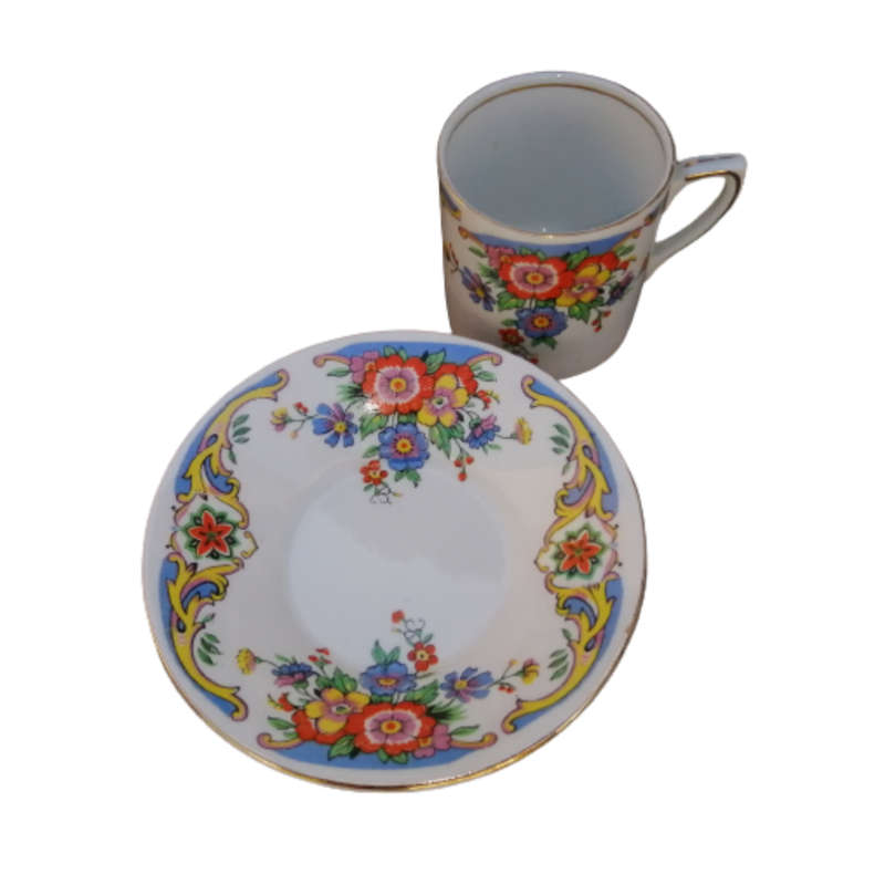 Alfred Meakin Demitasse Cup and Saucer Set