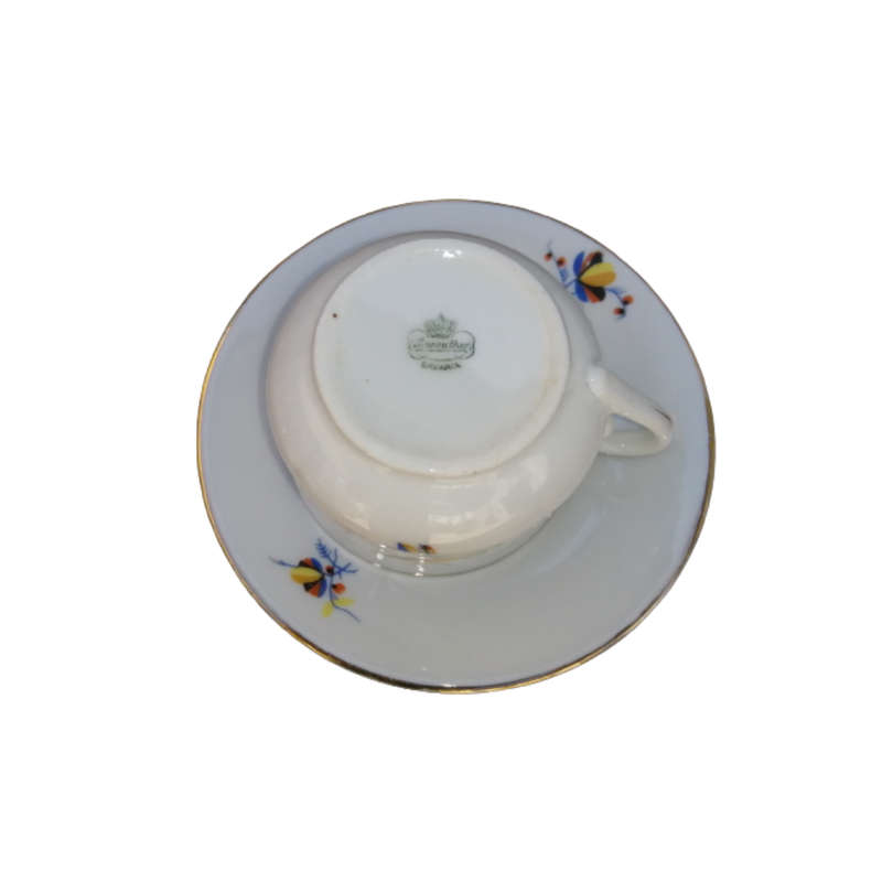 Barzuthwe Bavaria Demitasse Cup and Saucer Duo Set