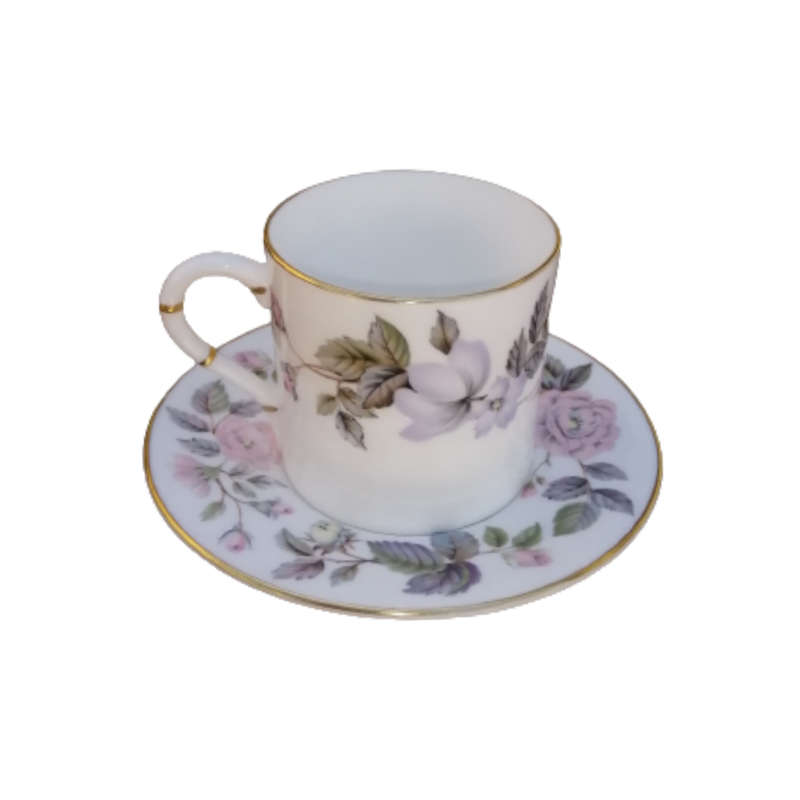 Royal Worcester Demitasse Cup June Garland c.1961