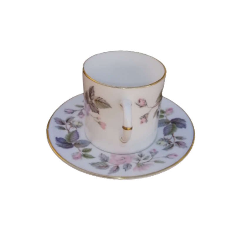 Royal Worcester Demitasse Cup June Garland c.1961