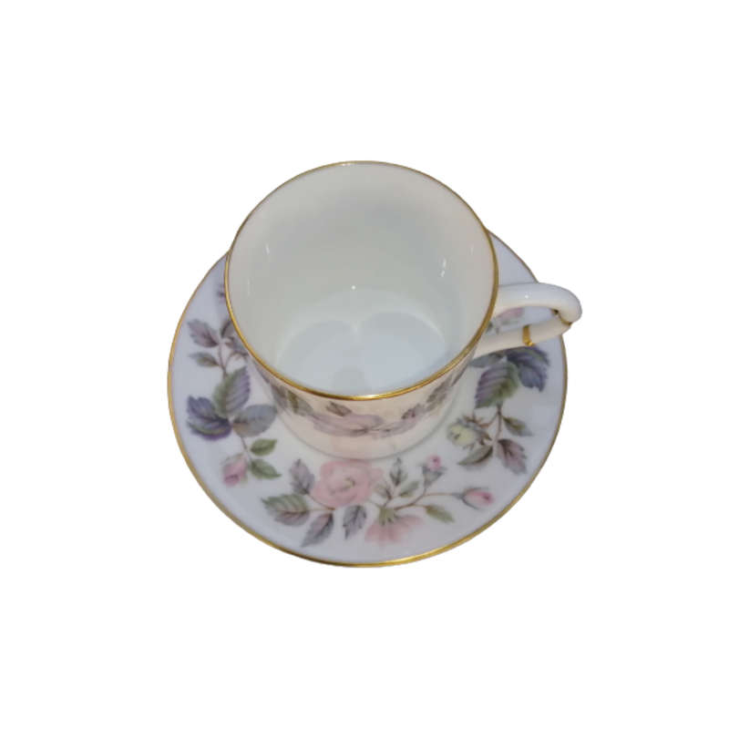 Royal Worcester Demitasse Cup June Garland c.1961