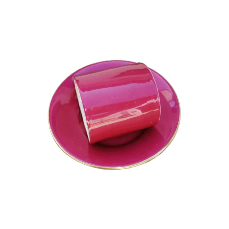 Royal Doulton Red with Gold Demitasse Cup