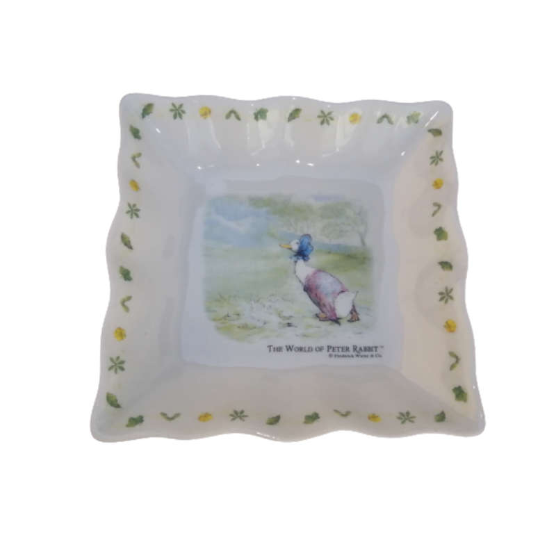 The World of Beatrix Potter Jemima Puddleduck Dish