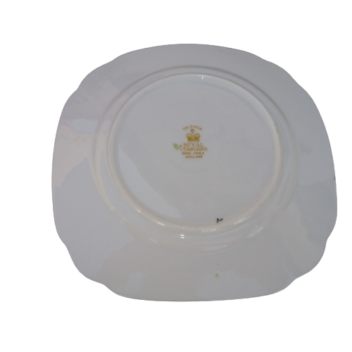 Royal Standard Bone China Yellow Flowers Tea Trio