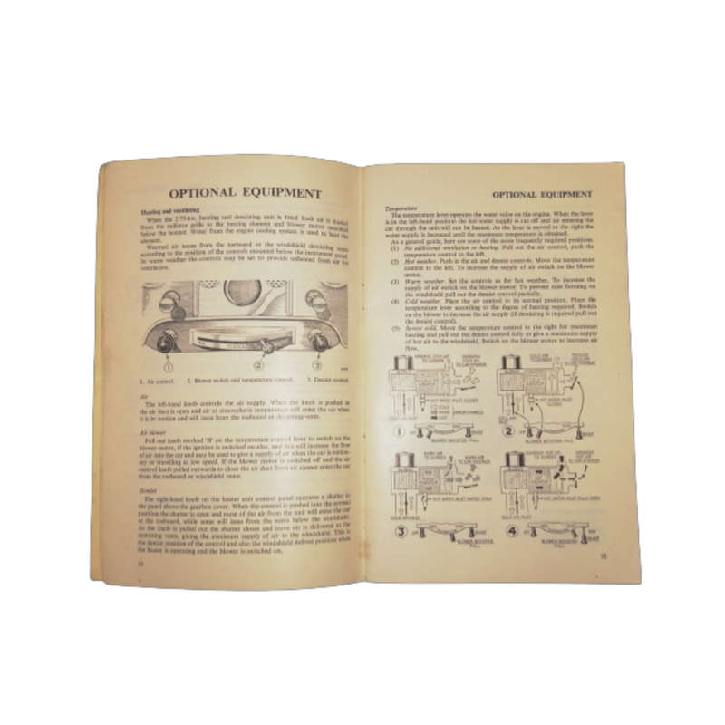 MGA 1600 Series Drivers Handbook and Accessories Booklet