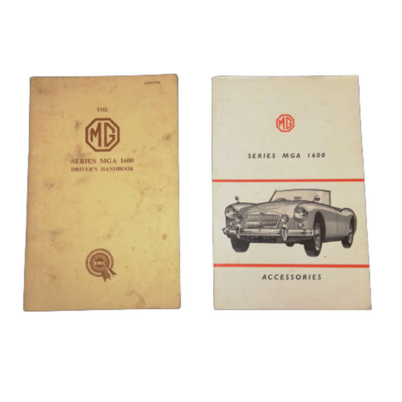 MGA 1600 Series Drivers Handbook and Accessories Booklet