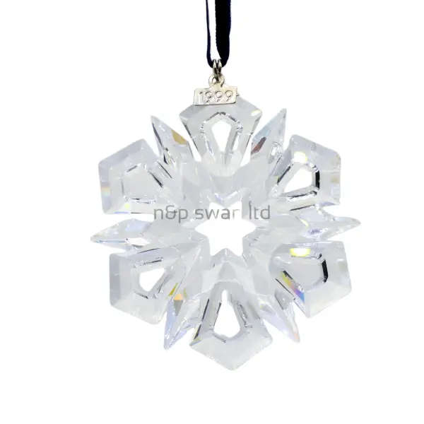 Swarovski 1999 Annual Edition Snowflake Christmas Ornament