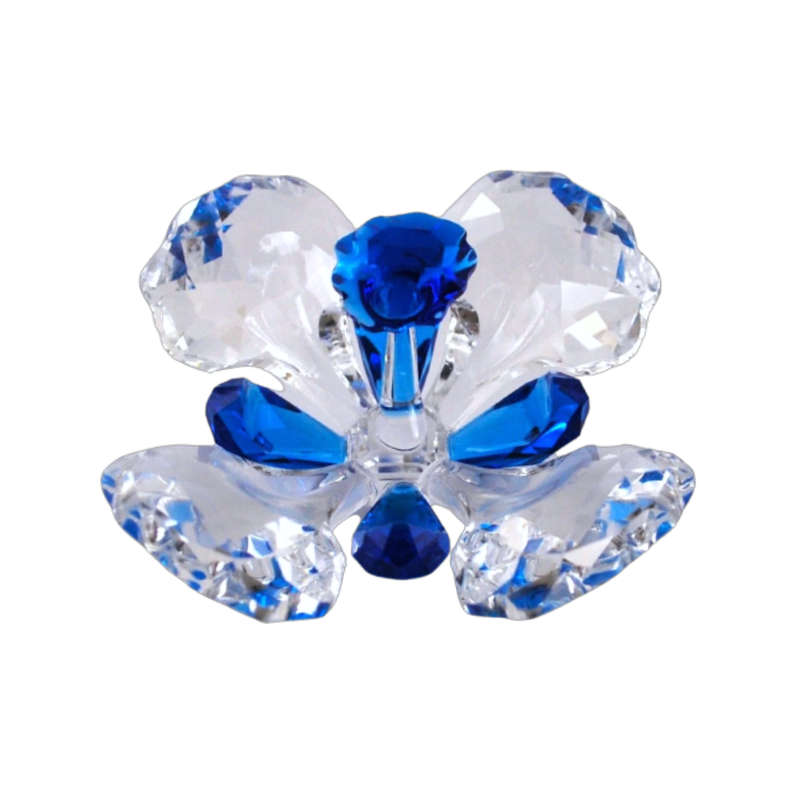 Swarovski Crystal Peacock Flower 5068820 SCS Members 2015