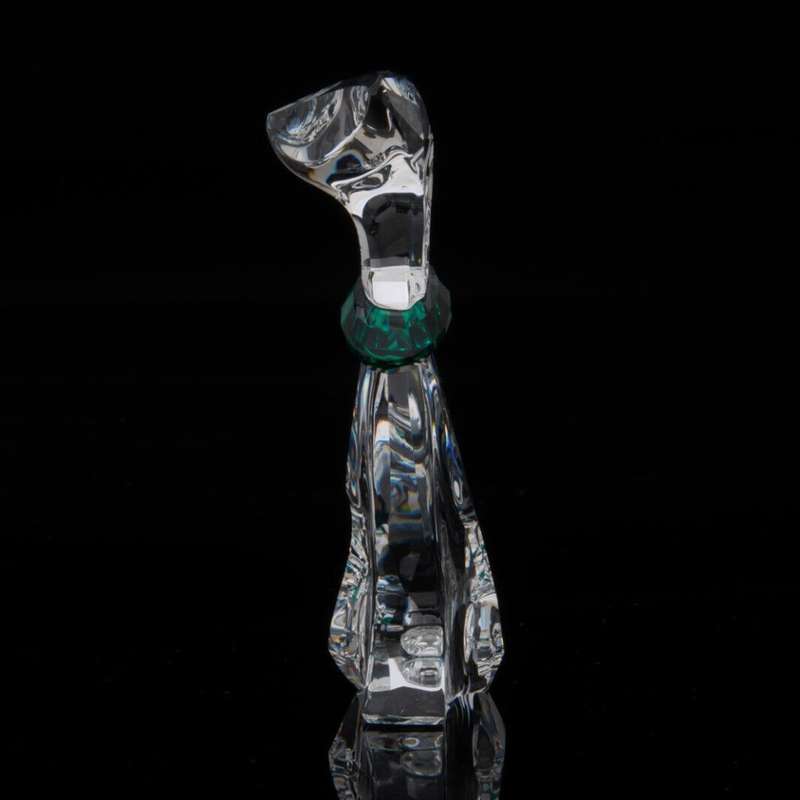 Swarovski Crystal Figurine Cat Emerald Symbols