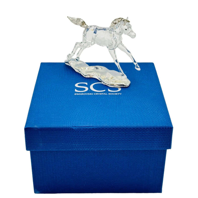 Swarovski Crystal Figurine SCS Annual Edition 2014 Young Horse Esperanza