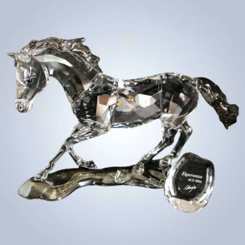 Swarovski Crystal Figurine SCS Annual Edition 2014 Mother Horse Esperanza