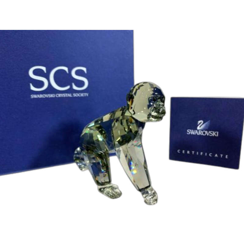 Swarovski Crystal SCS 2009 Gorilla Cub Endangered Species Collection