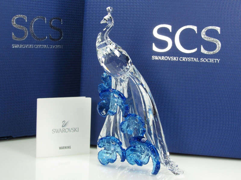Swarovski Crystal 2015 Annual Edition Companion White Peacock 5063694