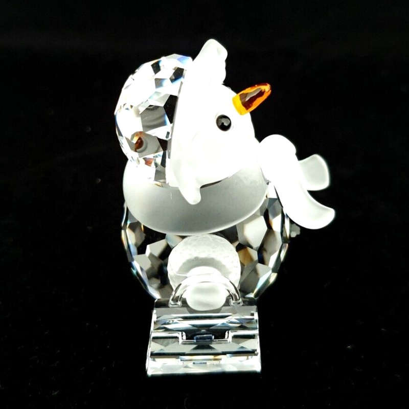 Swarovski Crystal Snowman Snowoman Christmas Cheerful Times
