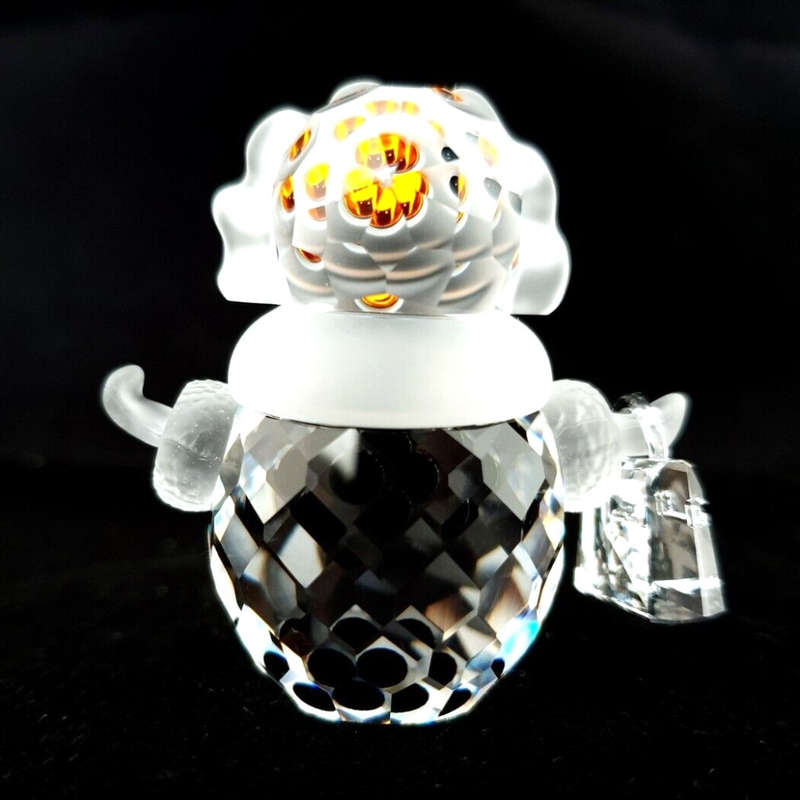 Swarovski Crystal Snowman Snowoman Christmas Cheerful Times