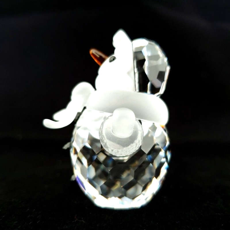 Swarovski Crystal Snowman Snowoman Christmas Cheerful Times