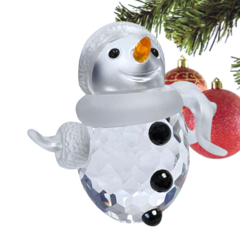 Swarovski Crystal Snowman Christmas Cheerful Times