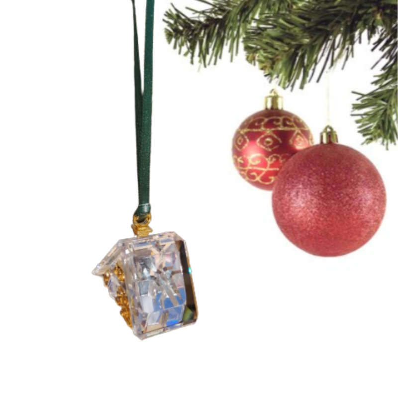Swarovski Crystal Christmas Memories Ornaments Gingerbread House