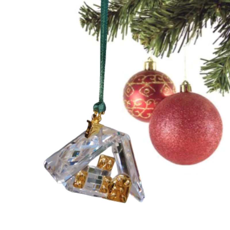 Swarovski Crystal Christmas Memories Ornaments Gingerbread House