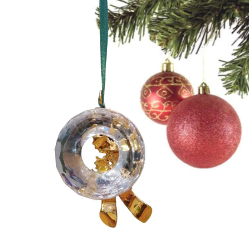 Swarovski Crystal Christmas Memories Ornaments Wreath