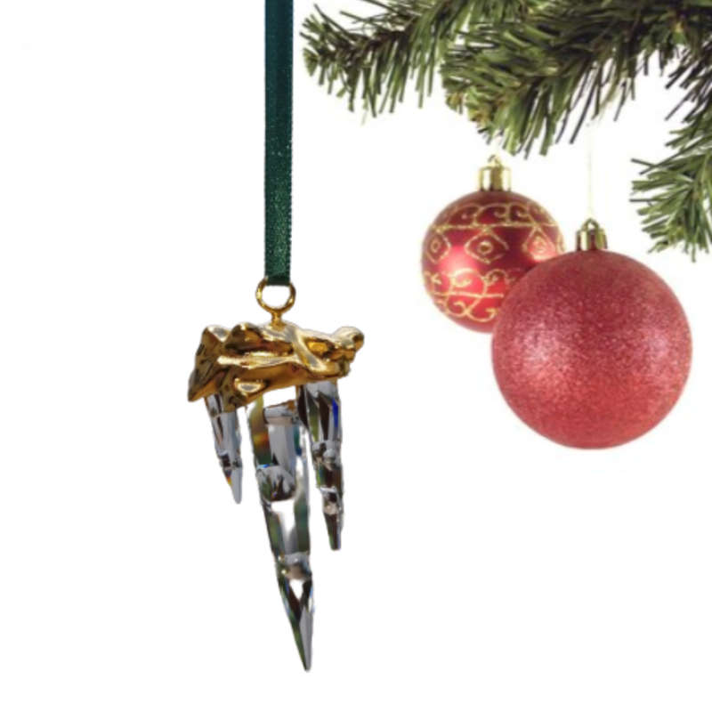 Swarovski Crystal Christmas Memories Ornaments Icicle