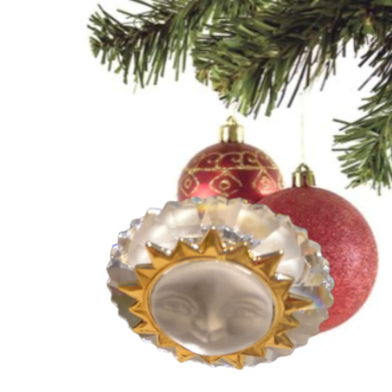 Swarovski Crystal Christmas Memories Ornaments Sun
