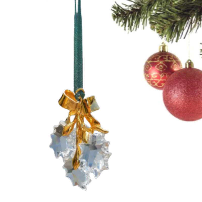 Swarovski Crystal Christmas Memories Ornaments Holly