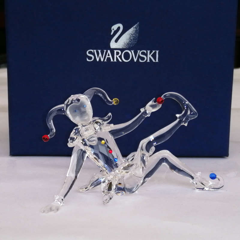 Swarovski Crystal Figurine Jester Fairy Tales Theme