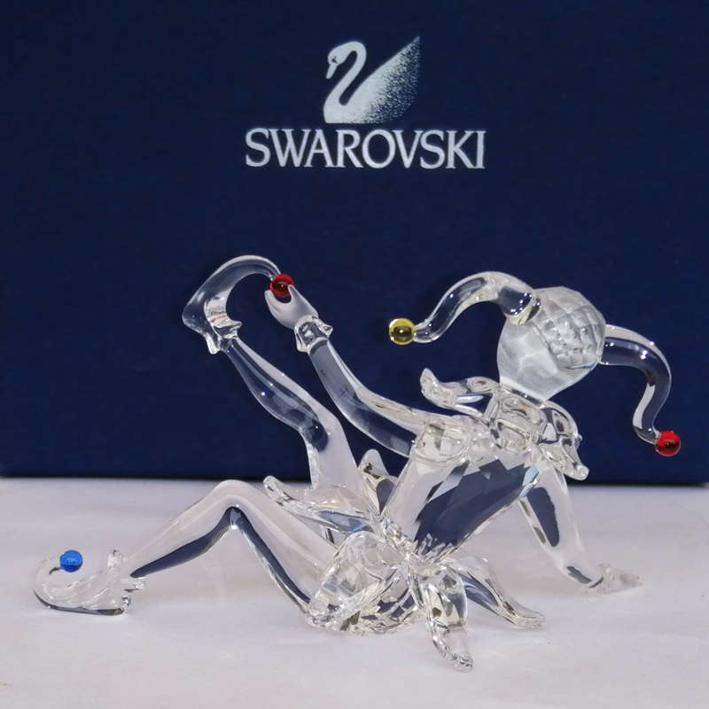 Swarovski Crystal Figurine Jester Fairy Tales Theme