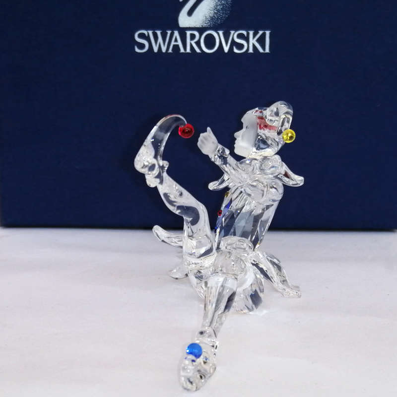 Swarovski Crystal Figurine Jester Fairy Tales Theme