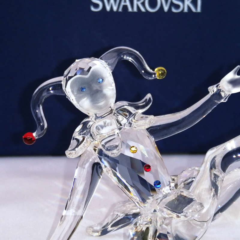 Swarovski Crystal Figurine Jester Fairy Tales Theme