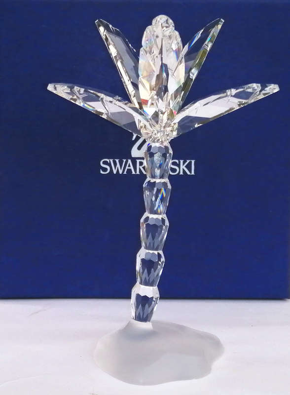 Genuine Swarovski Crystal Palm Tree  In The Secret Garden