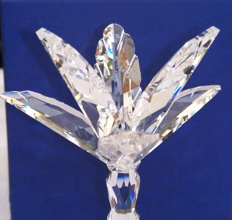 Genuine Swarovski Crystal Palm Tree  In The Secret Garden