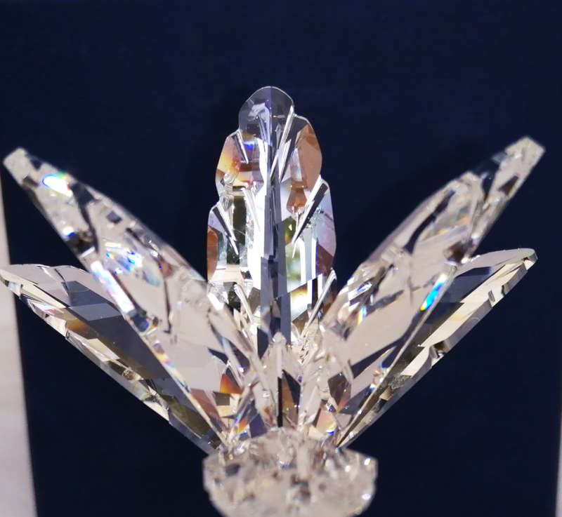 Genuine Swarovski Crystal Palm Tree  In The Secret Garden