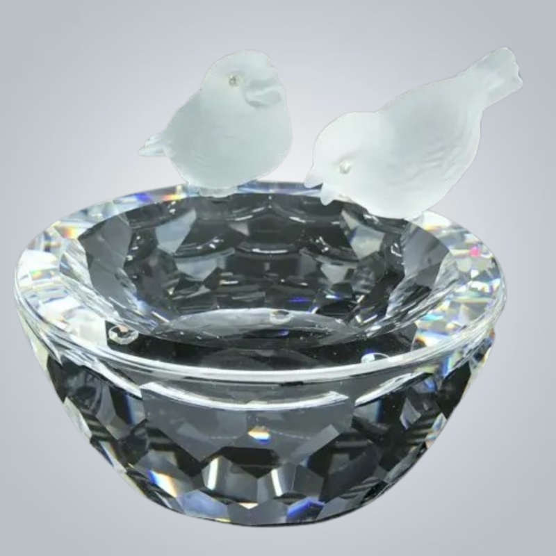 Swarovski Crystal Bird Bath was part of the Feathered Friends