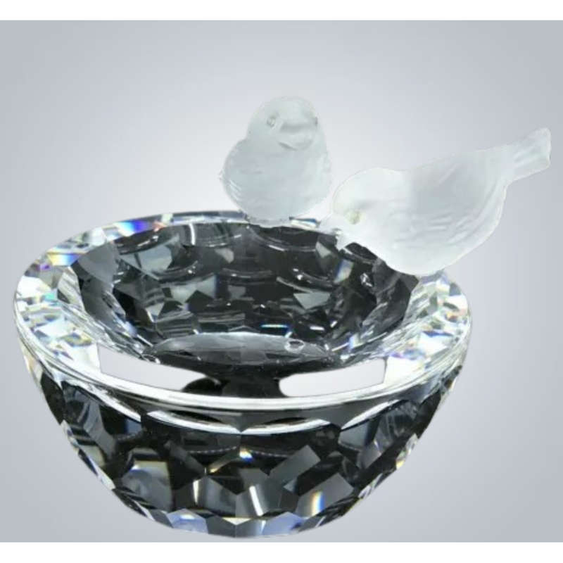 Swarovski Crystal Bird Bath was part of the Feathered Friends