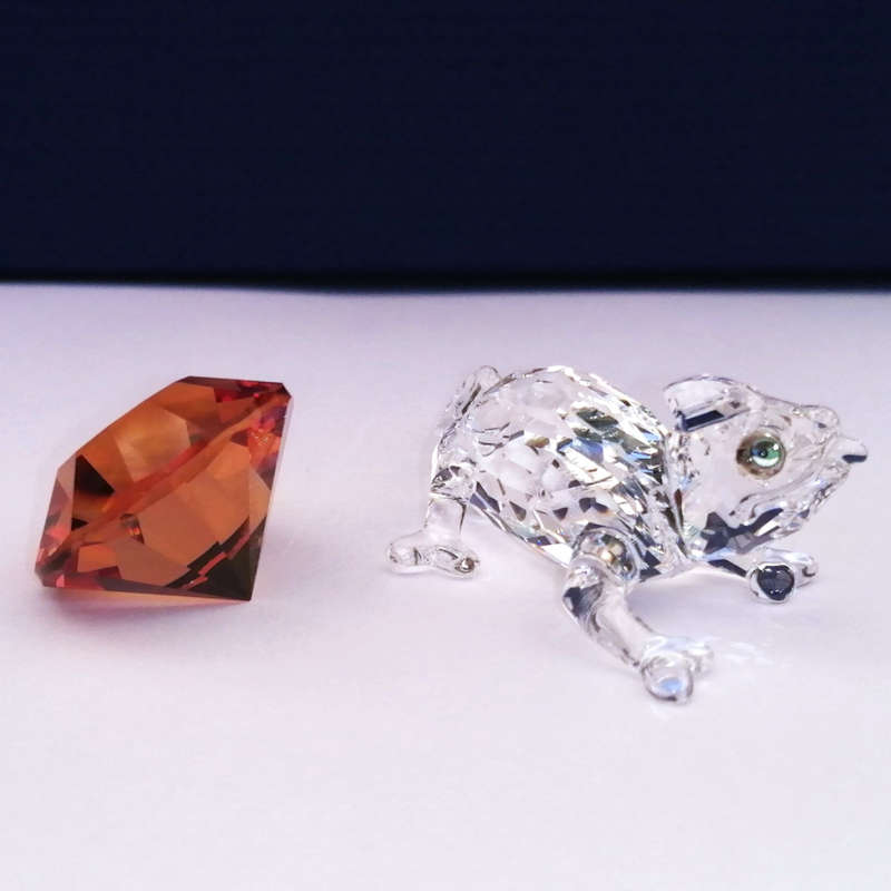 Swarovski Chameleon with Coloured Gem - Rare Encounters - 291134