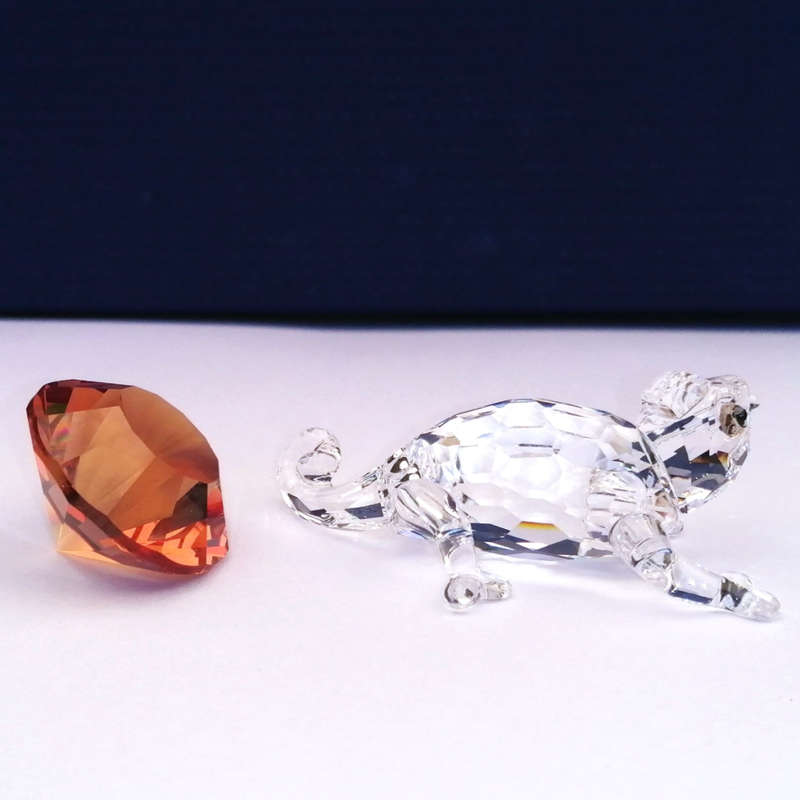 Swarovski Chameleon with Coloured Gem - Rare Encounters - 291134
