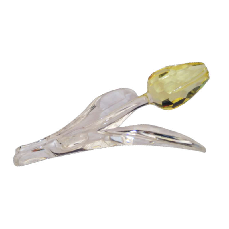 Swarovski Crystal Yellow Tulip Stem 2004