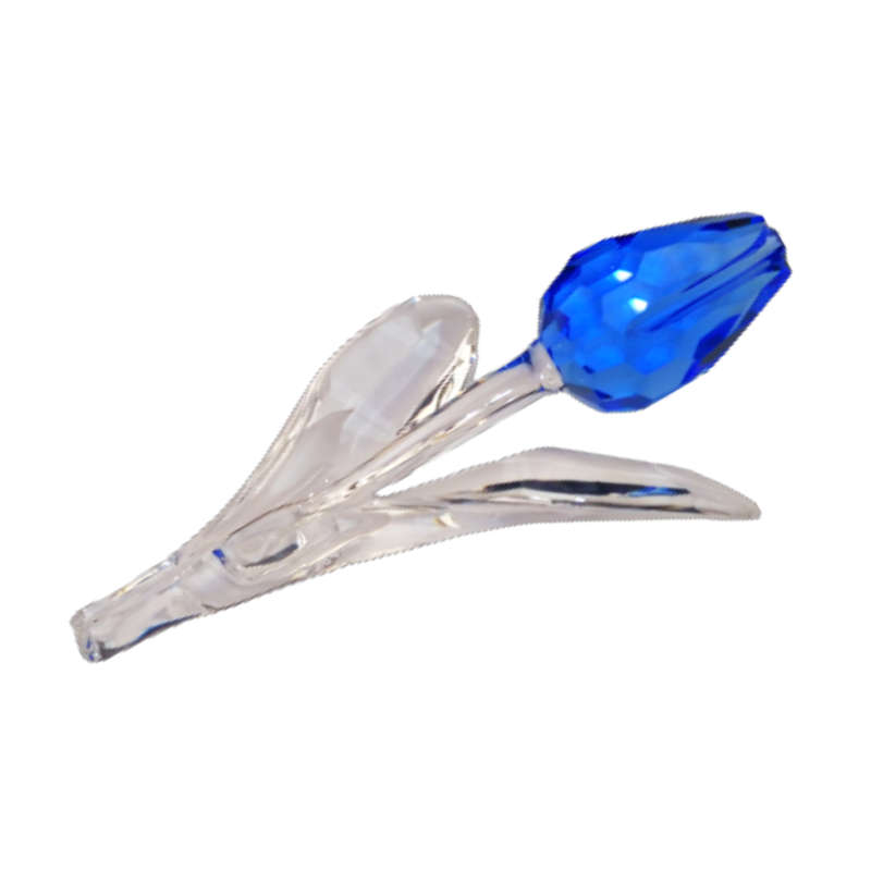 Swarovski Crystal Blue Tulip Stem 2002