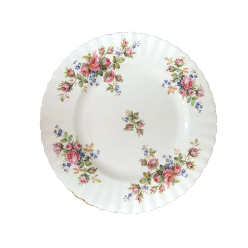 Royal Albert Moss Rose Plate