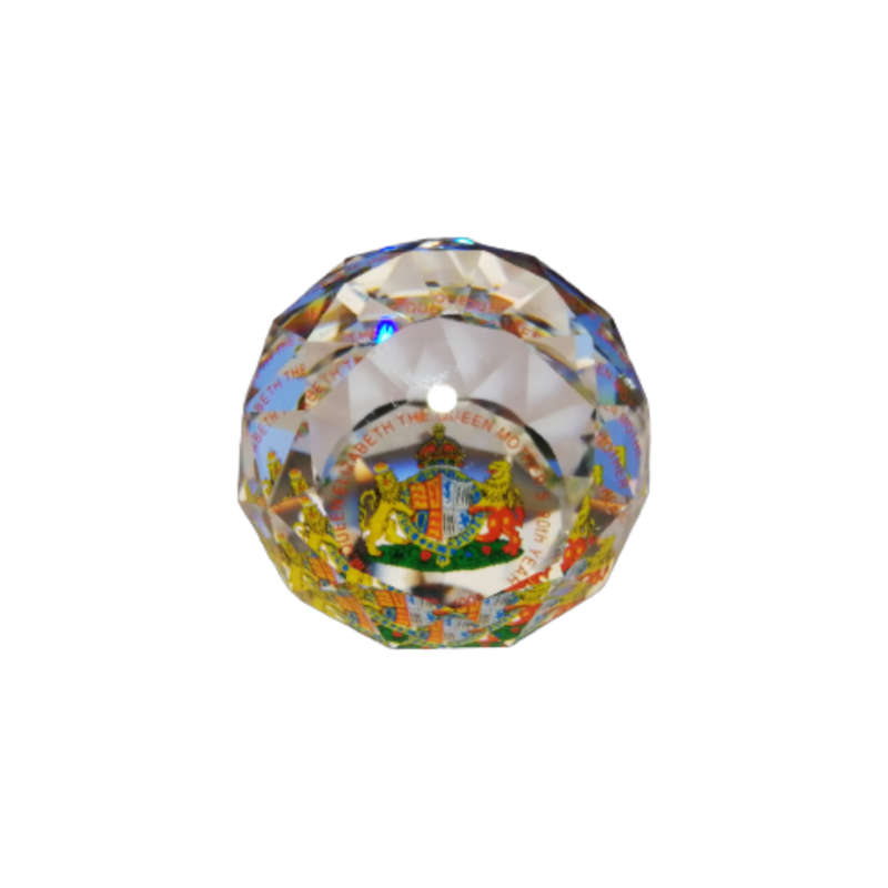 Swarovski Crystal Stunning Medium Paperweight Queen Mother