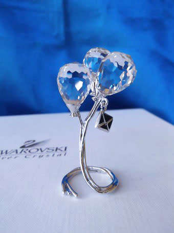 Swarovski Crystal Memories Balloon`s Rhodium