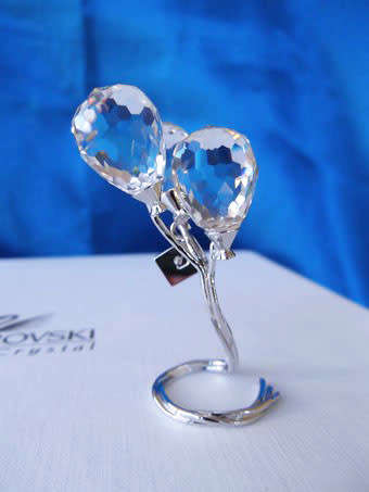 Swarovski Crystal Memories Balloon`s Rhodium