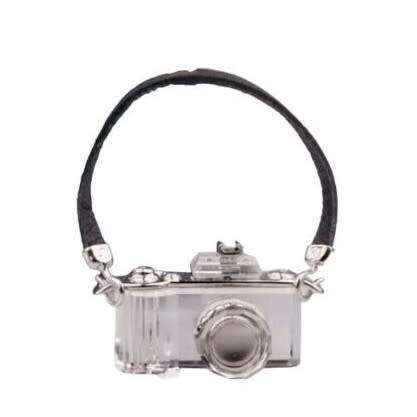 Swarovski Crystal Memories Camera Rhodium Plated.