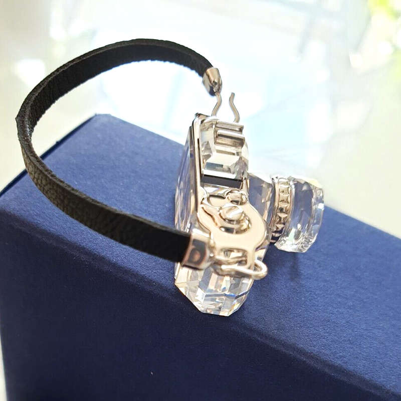 Swarovski Crystal Memories Camera Rhodium Plated.