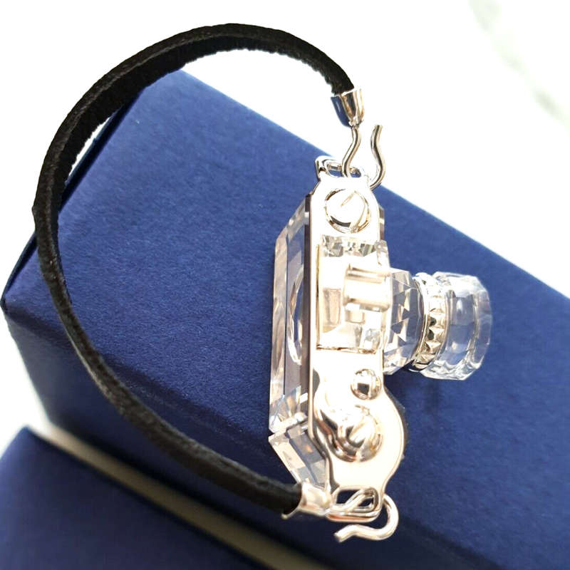 Swarovski Crystal Memories Camera Rhodium Plated.